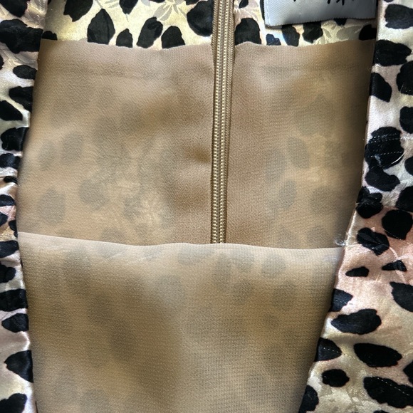 Princess Polly Jemima Grace Multi Leopard & Floral Printed Mini Skirt - Picture 4 of 7